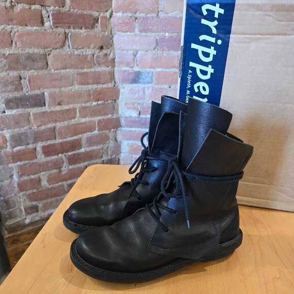 TRIPPEN leather boots Size 37 EUR - Picture 1 of 8